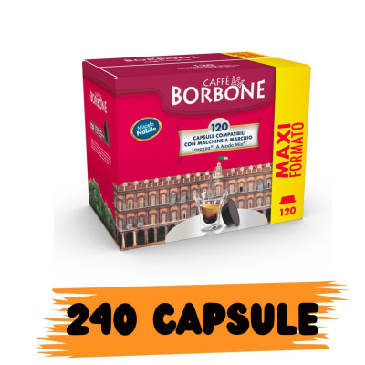 BORBONE CAPSULE COMP. AMODO MIO MISCELA NOBILE (BLU) 240