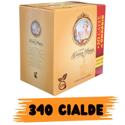 Borbone Caffè Donna Regina Box Cialde 340  pz Miscela Forte