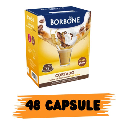Borbone Cortado Box Capsule Compatibili A Modo Mio 48pz