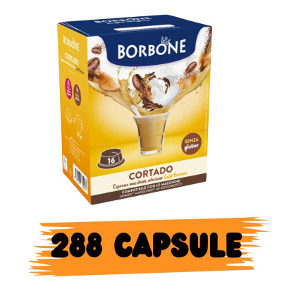 Borbone Cortado Box Capsule Compatibili A Modo Mio 288pz
