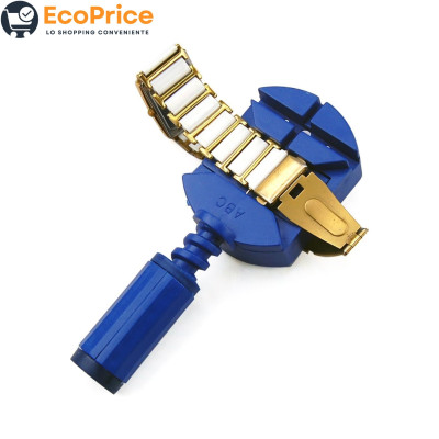 Ecoprice Kit Di Riparazione Orologi Professionale Attrezzi di Apertura Orologi e portabile con Borsello 13 Pezzi