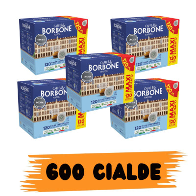 Borbone Cialde Miscela Decisa (Nera) 600