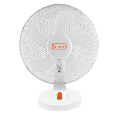 Ventilatore da Tavolo 5 Pale 40 cm Oscillante 3 Vel Vinco 70602