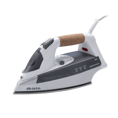 ARIETE Ferro Da Stiro 6232 STEAM IRON 300ml  2200W Bianco/Grigio