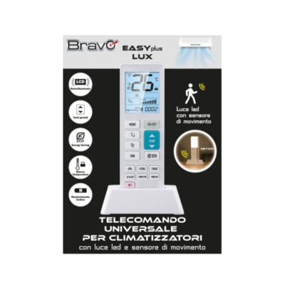 Bravo EASY PLUS LUX  Telecomando universale per condizionatori
