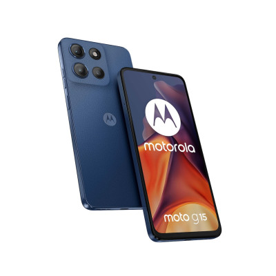 MOTOROLA Moto G15 Smartphone 4G 6.72" RAM 8GB Memoria Interna 128GB - Colore BLUE DS - ITA