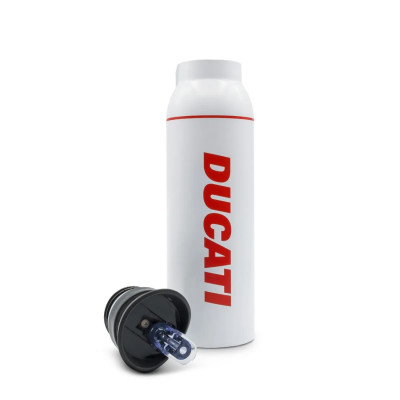 Ducati Borraccia Urban, Bici e Monopattini, Unisex Adulto, Bianc