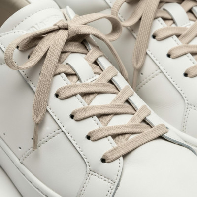 EcoPrice® Lacci Piatti da 4 mm per scarpe sportive e stivali - 2 Paia BEIGE