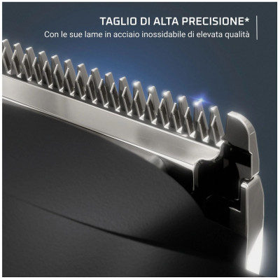 Rowenta Regolabarba StylisTN2804Ricaricabile Regolabarba Rowenta 1830009283 Stylis TN2804 Ricaricabile Black e Silv
