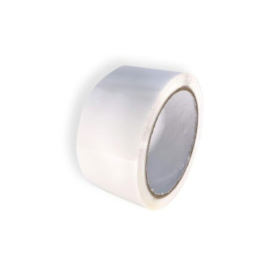 EcoPrice® Nastro Adesivo Imballaggio Colorato Bianco 48mmx66m 6 Rotoli