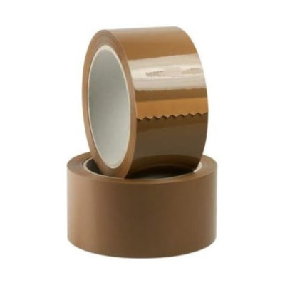 EcoPrice® Nastro Adesivo Imballaggio Colorato Avana C. 48mmx132m 72 Rotoli