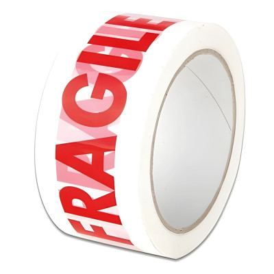 EcoPrice® Nastro Adesivo Imballaggio FRAGILE 48mmx66m 72 Rotoli