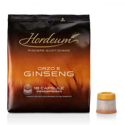 Illy Hordeum  Infuso Capsule Iperespresso Orzo-Ginseng 18pz