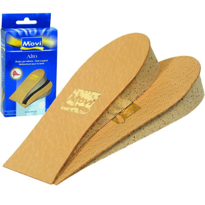Movi Alto  Comodo Rialzo per Tallone Sughero-pelle