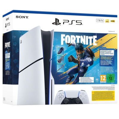 Playstation 5 Slim 1TB + Fortnite Flowering Chaos