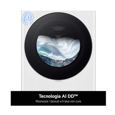 Lavatrice 11kg AI DD™  Serie R3 Classe A-10%  1400 giri, Lavaggio a vapore, Allergy Care, Inverter Direct Drive  White