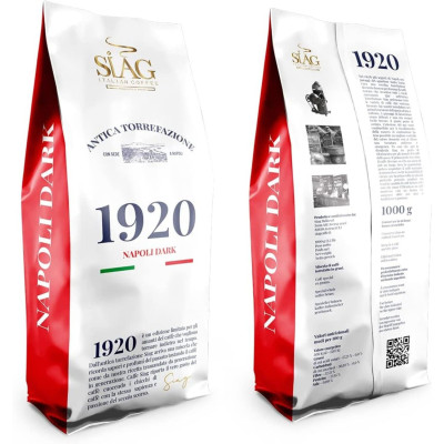 Siag Caffe Grani Napoli Dark 1920 1Kg