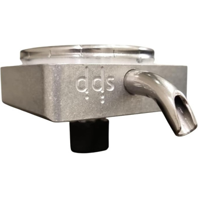 Didiesse Portacialda In Alluminio Con Beccuccio, Filtro E Dado - Per Tutti Modelli Macchine Da Caffè Frog