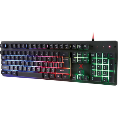 Maxlife Gaming MXGK-200keyboard US QWERTY 1,8 m black