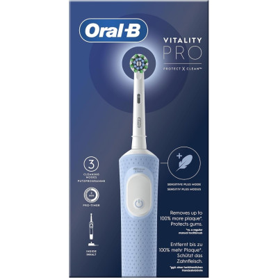 SPAZZOLINO ELETTRICO ORAL-B 446392 VITALITY PRO BLU