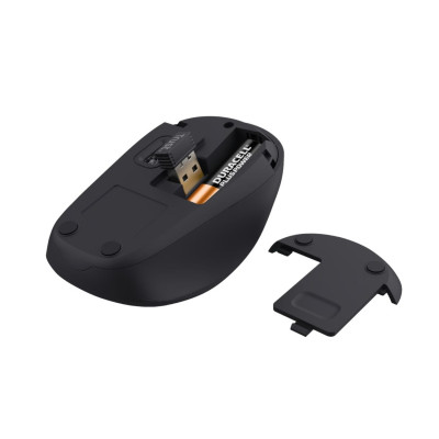 Trust Mouse Senza Filo Wireless Batt.AA USB-A TM-201 Black