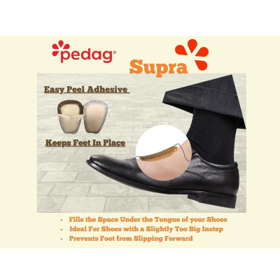 Pedag Rialzo Tallone Supra Camoscio-Memory