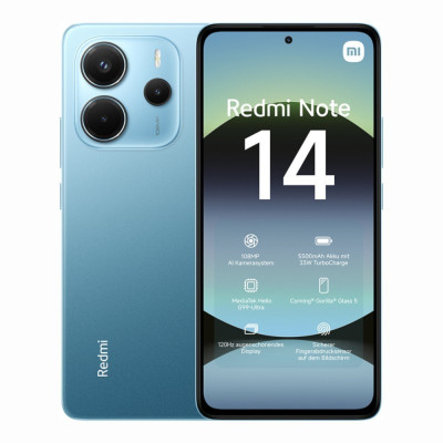 Xiaomi Redmi Note 14 8+256GB 6.67" 4G Ocean Blue NFC EU