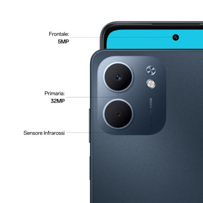 OPPO A5x 4+128GB 6.67" 4G Black Blue DS OPT