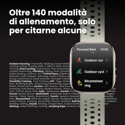 Xiaomi Smartwatch Amazfit BIP 6 Chiamata Vocale BT Red
