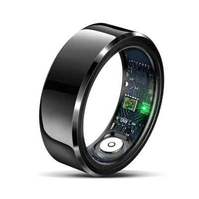 TECHMADE TM-NEXA-BK12 Smartring con Charging Box Black TG 12 21.6mm