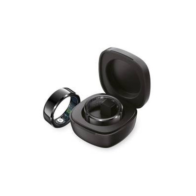 TECHMADE TM-NEXA-BK12 Smartring con Charging Box Black TG 12 21.6mm