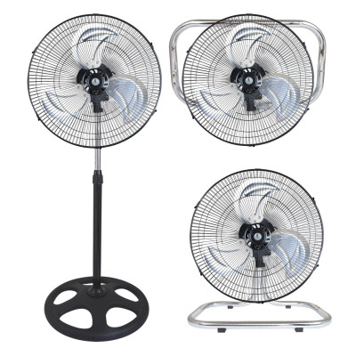 VENTILATORE VINCO 3 IN 1 PIANTANA A PARETE E DA APPOGGIO VINCO 70718 3 VELOCITA' 90W OSCILLAZIONE AUTOMATICA