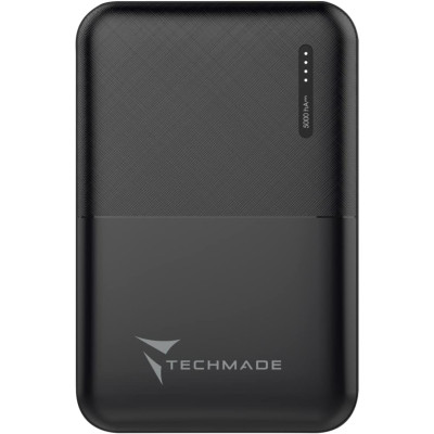 Techmade Powerbank 5000mAh Black