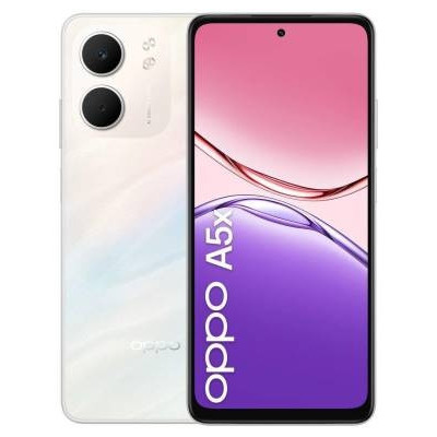 OPPO A5x 4+128GB 6.67" 4G Laser White DS ITA