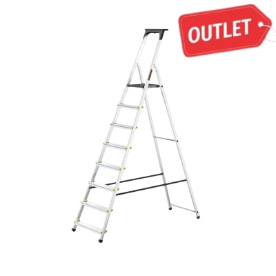 SCALA HOME IN ALLUMINIO8 GRADINI 125 KG