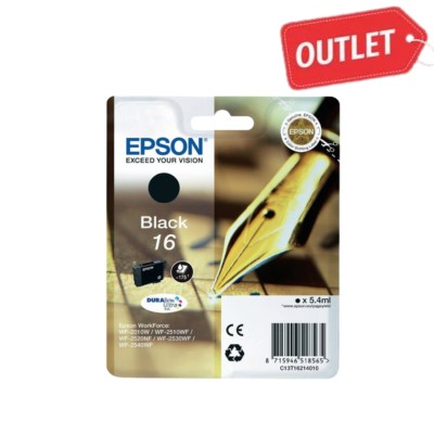Epson Cartuccia A Pigmenti Nero Durabrite Ultra Serie 16/penna E Cruciverba