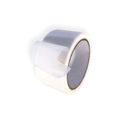 EcoPrice® Nastro Adesivo Imballaggio Colorato Bianco 48mmx66m 1 rotolo