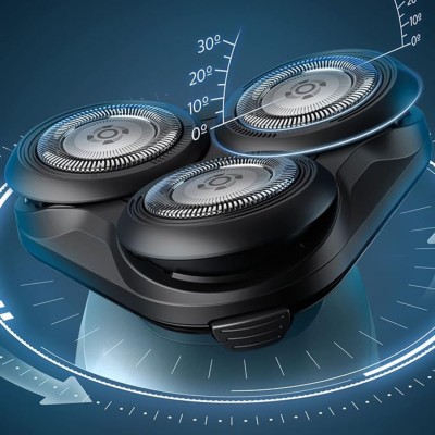 Philips Rasoio Elettrico S5466/12 Wet & Dry – Uso con o senza Acqua, Blu