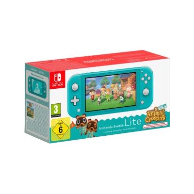 Switch lite Console Animal Crossing Turquoise