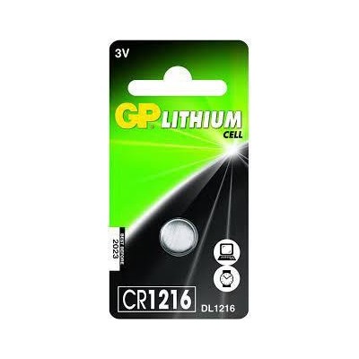 GP (GPBM)LITHIUM BATTERY GPCR1216-7C1 10CARDS/10PZ - 3V