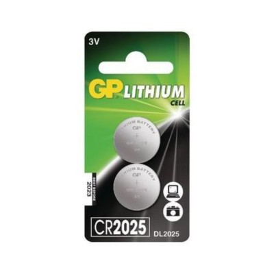 GP(GPBM) LITHIUM BATTERY PACK 10 PZ CR2025 - 3V