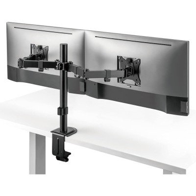 Superior supporto universale da tavolo per doppio monitor