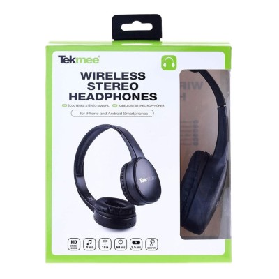 TEKMEE HEADSET WIRELESSSTEREO CON MICROFONO