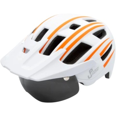 URBAN PRIME - Casco ENERGY - M - Bianco e arancione