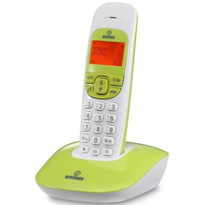 Telefono Cordless Brondi Nice Bianco/Verde