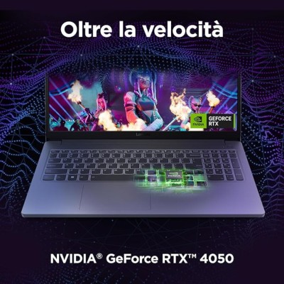 Lenovo NB LOQ 15.6" i5-12450HX RTX4050 16/512B/W11H 83LK007YIX