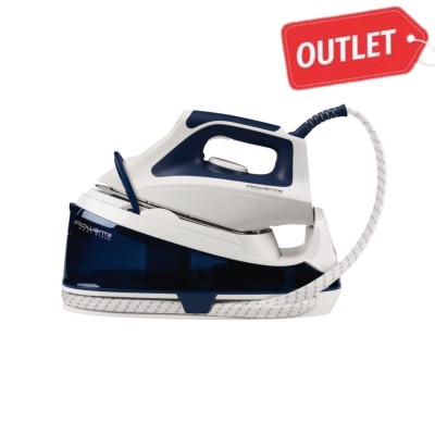 Rowenta VR7040F0 2200W 1.2L Acciaio inossidabile Blu, Bianco ferro da stiro a caldaia