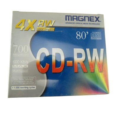 MAGNEX CD-RW 4X 700Mb 600 Kb/s 10Pz.
