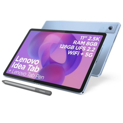 Lenovo Tab Idea 8+128GB 11" 5G Polar Blue +Pencil ITA