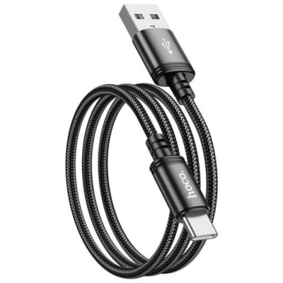 Hoco Cavo Ricarica/Dati USB-A To USB-C FC 1m Black X89